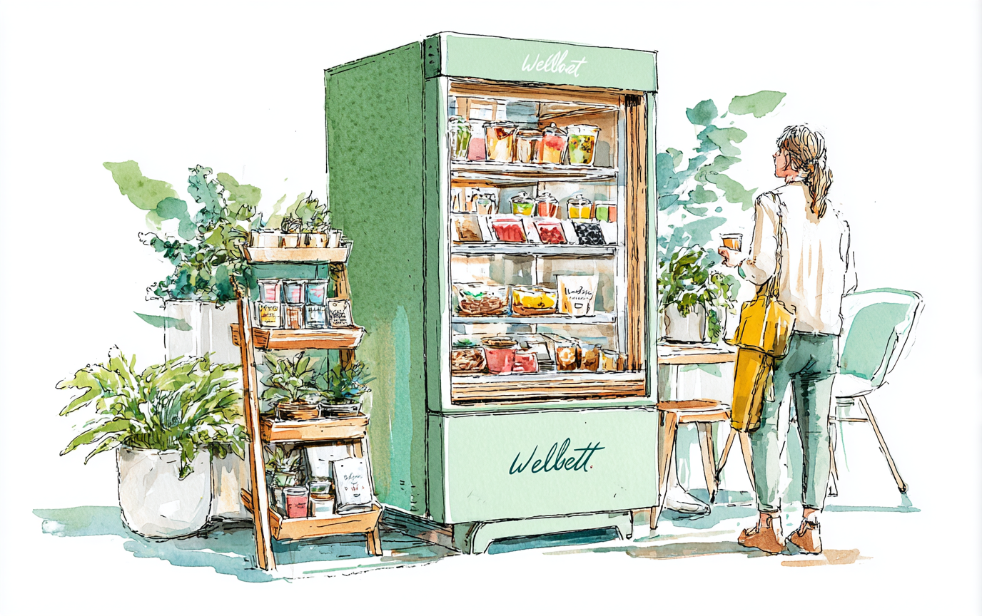 据え置き型 Kiosk — オフィスに常設で配備